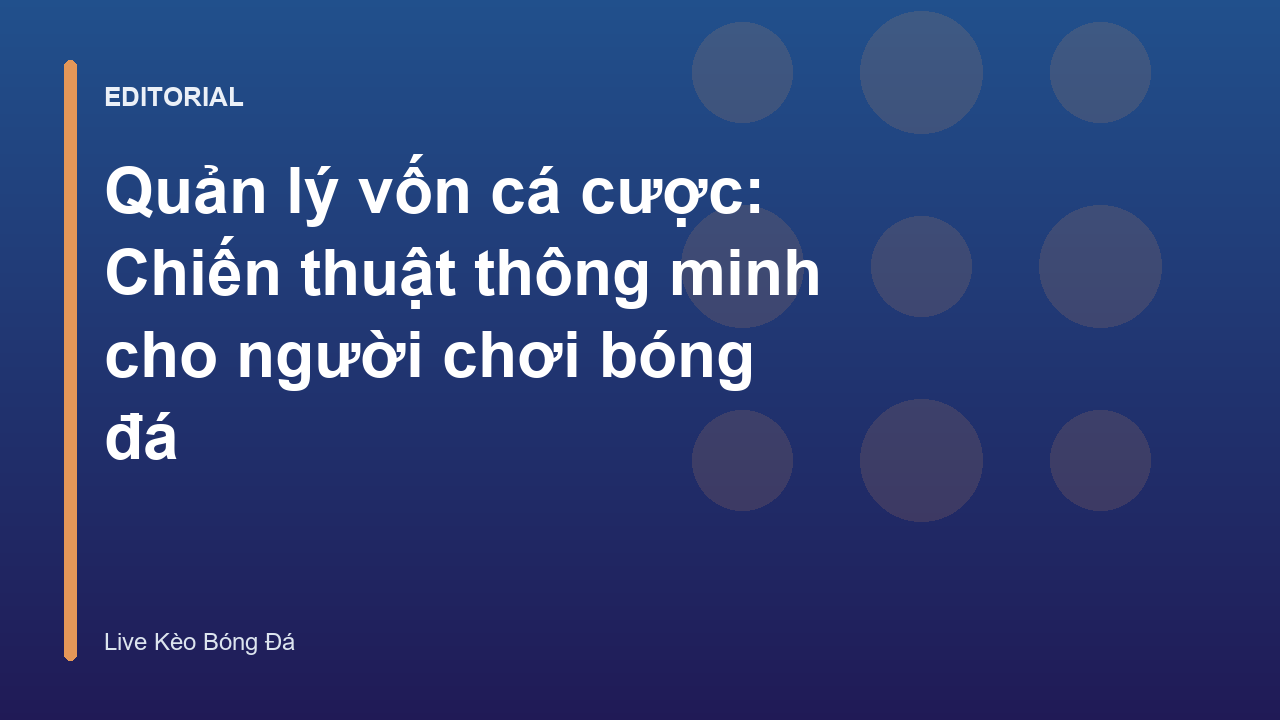 Biểu đồ quản lý vốn cá cược thông minh